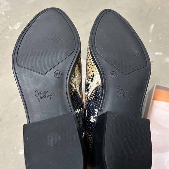 New Crown Vintage booties snake print - Picture 4 of 5